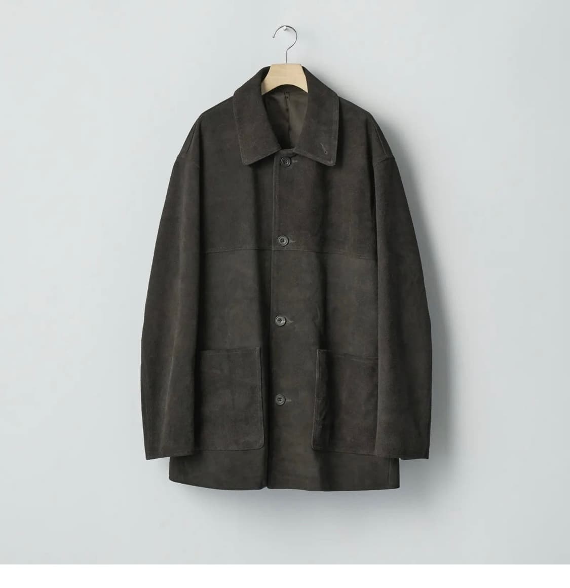 Sstein 슈타인 스웨이드 카코트 다크 브라운 M 새상품 상품이미지1