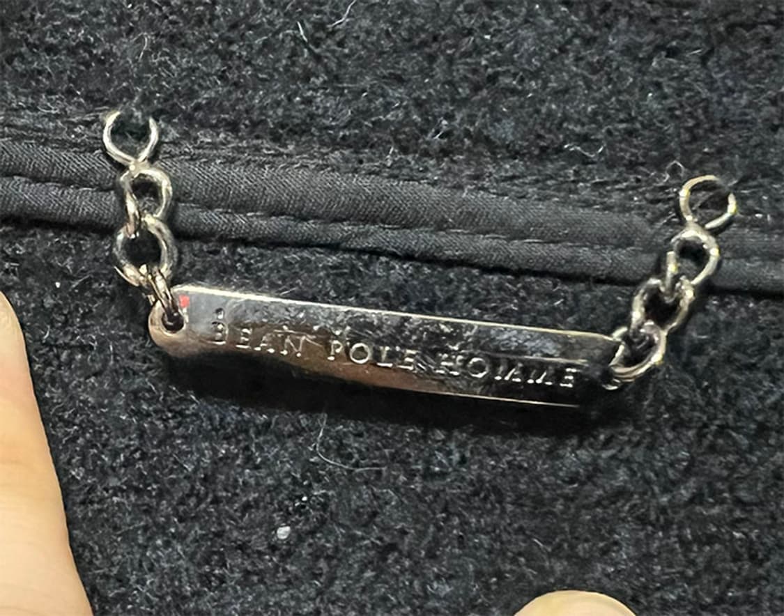 빈폴 옴므 남자 모직자켓 하프코트 캐주얼 100-105  상품이미지3