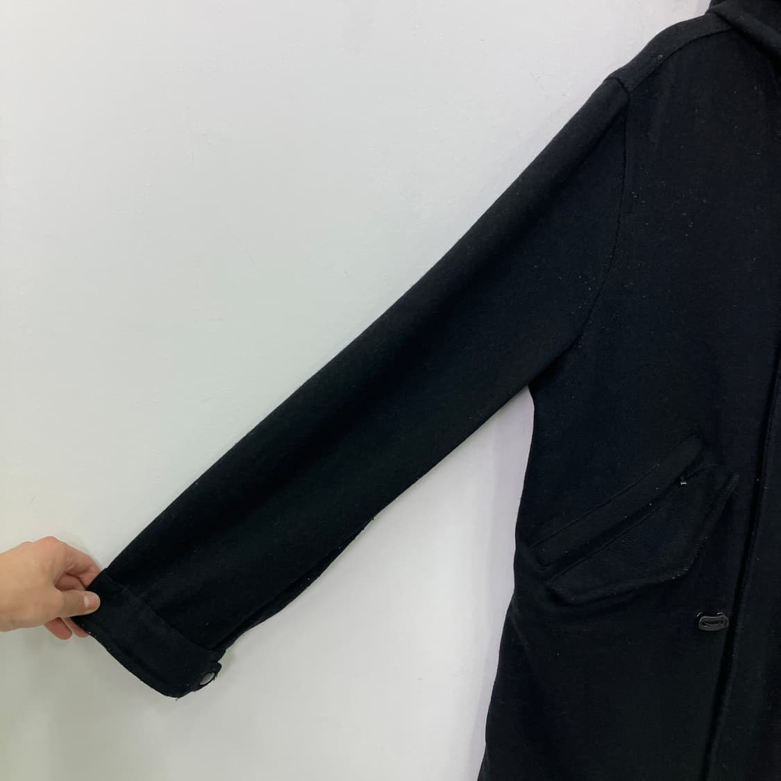 US Military M-51 울 후드 야상 코트 L 상품이미지9