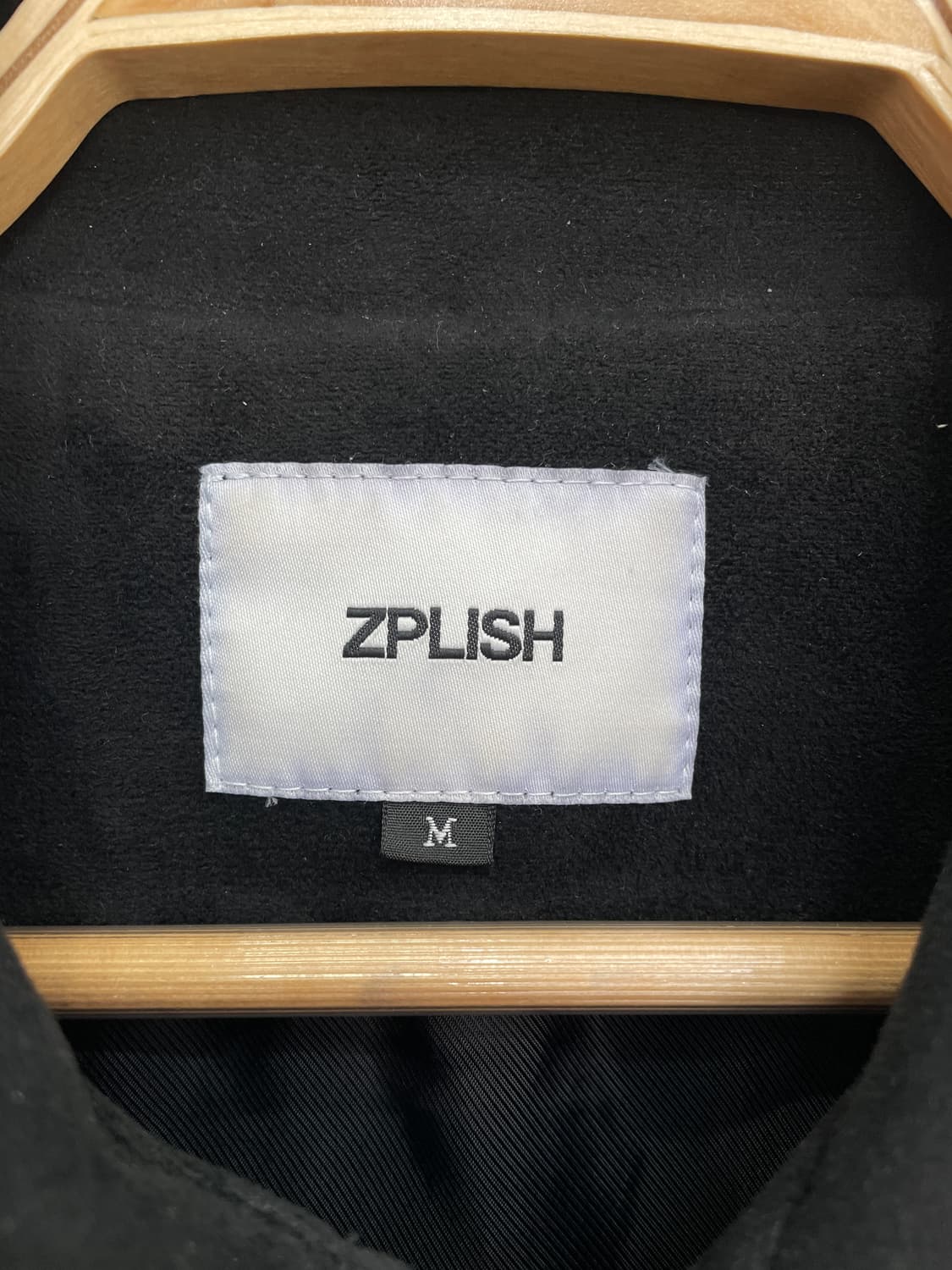 지플리시(ZPLISH) 미니멀 스웨이드 블루종 자켓 상품이미지7