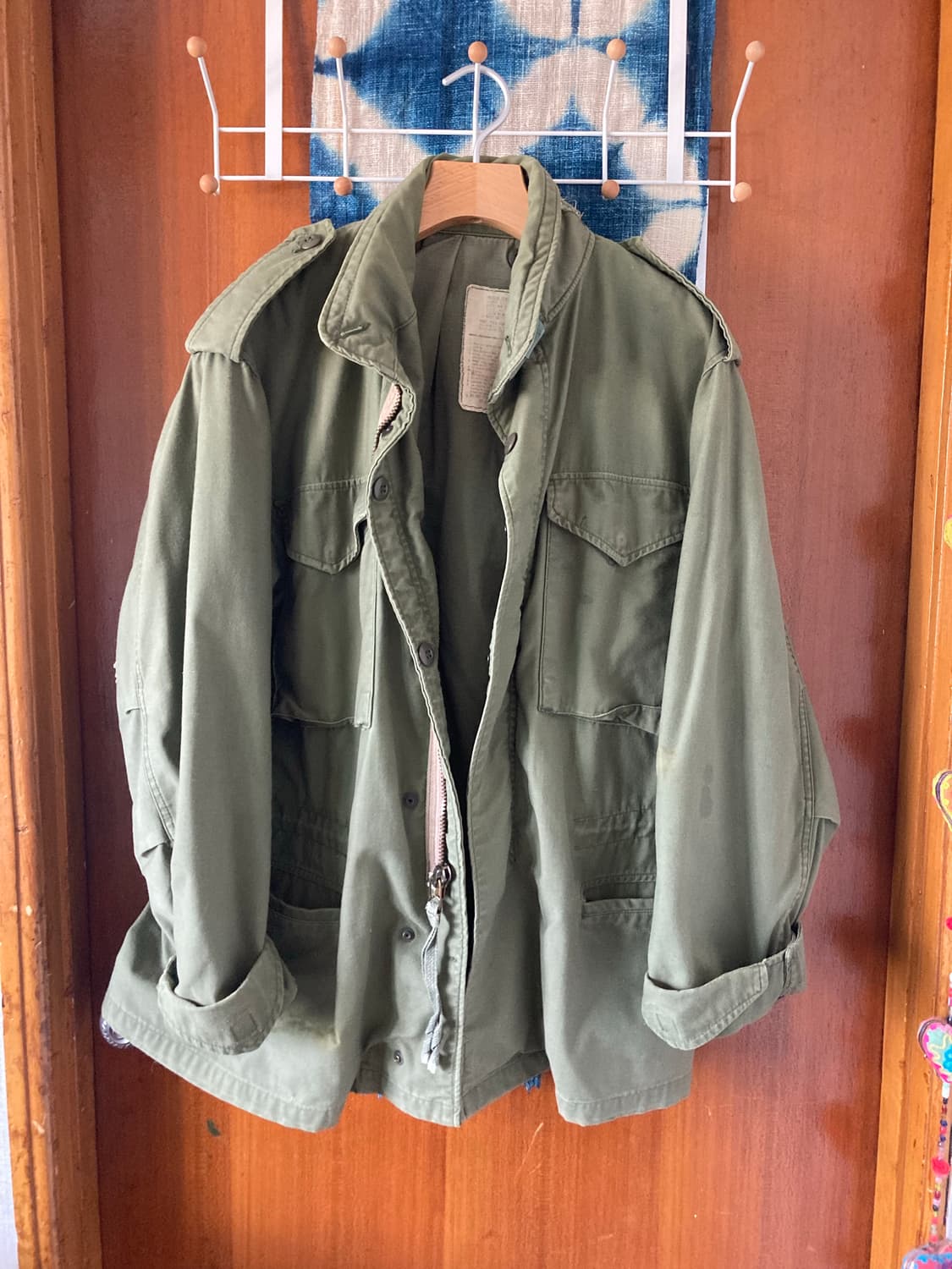 빈티지 밀리터리 자켓 상품이미지1