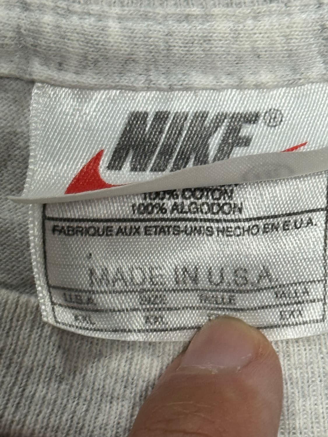 90s nike slogan tshirts 상품이미지5