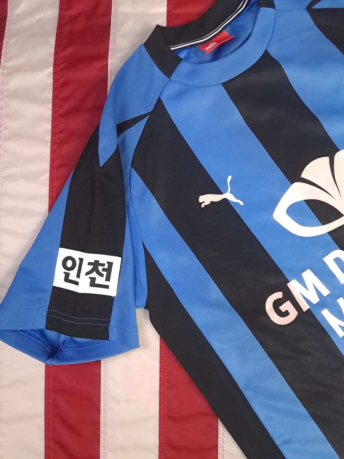 새제품 오리지날 푸마 인천 유나이티드 축구유니폼 상품이미지3