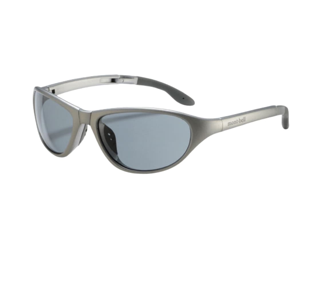[미개봉] 몽벨 트레킹 선글라스 (제니착용) 실버 메탈릭 그레이 상품이미지1