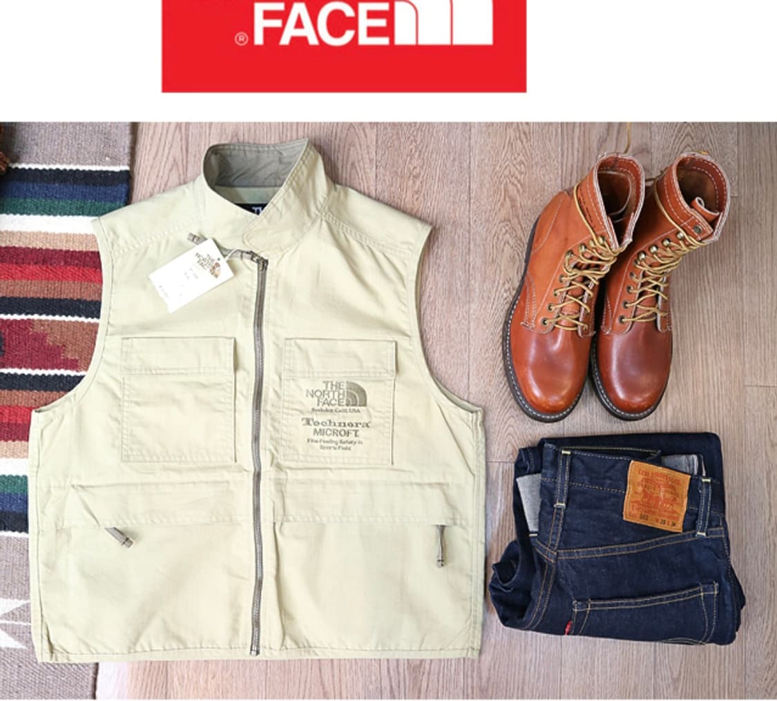일본판 90S THE NORTH FACE 노스페이스 빈티지 짚업 베스트
 상품이미지2