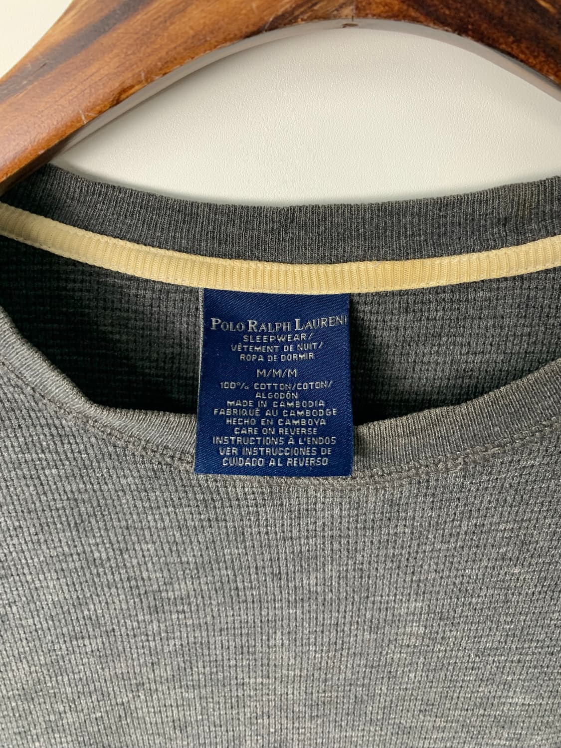 폴로 랄프로렌 신형 그레이 와플 니트 상품이미지4