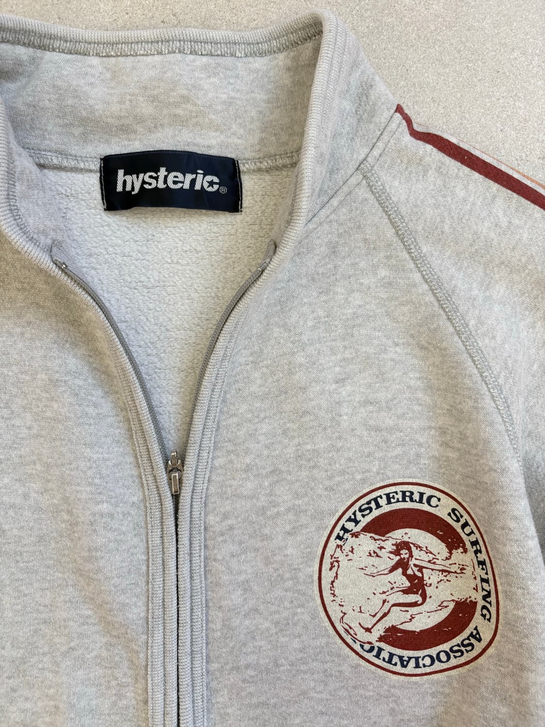 히스테릭글래머 라인 집업 상품이미지2