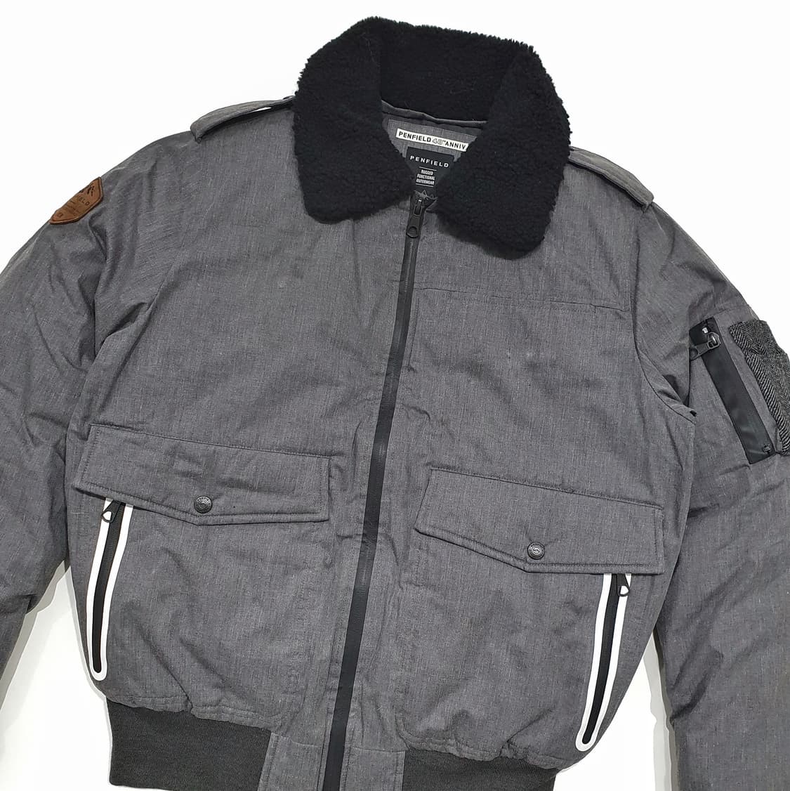 펜필드 B10 다운 자켓 40주년 모델 XL 플라이트자켓 상품이미지3