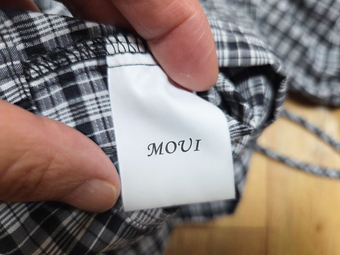 모의(MOUI) 시어서커 랩 블라우스 55-66 상품이미지10