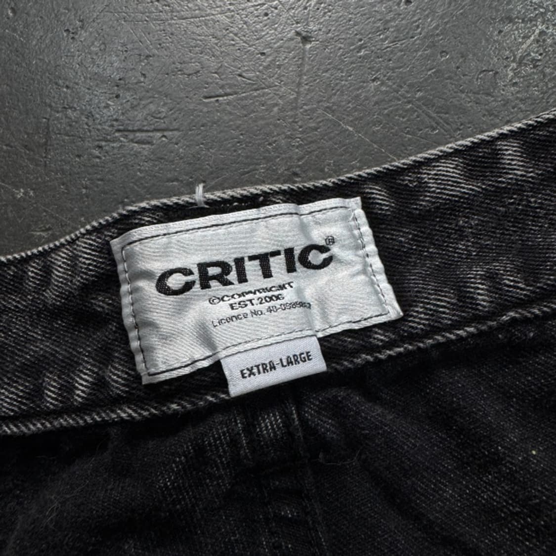 105 크리틱 더블 카고 데님팬츠 새상품  상품이미지3