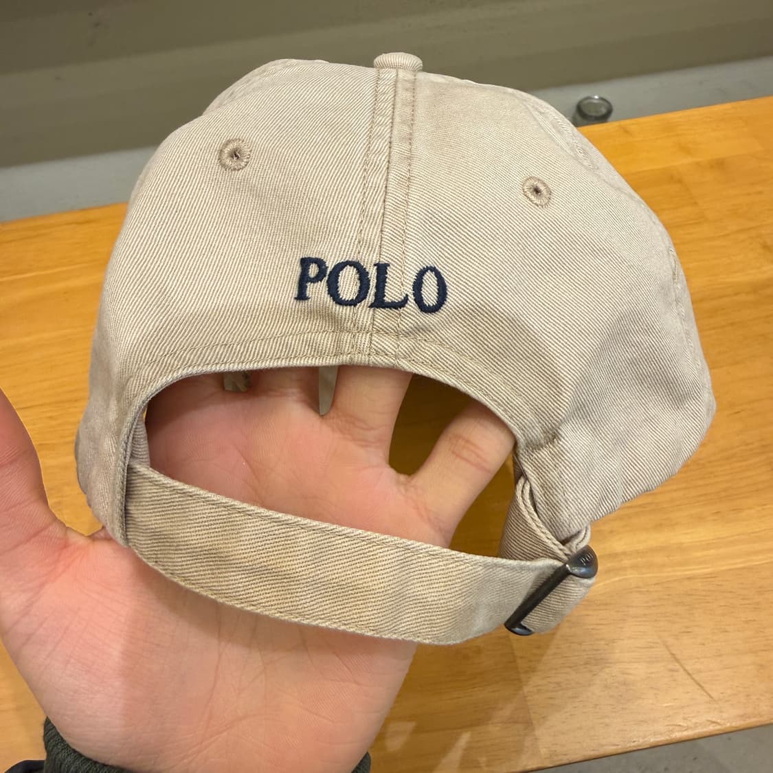 폴로 랄프로렌 베이지 포니로고 볼캡 U1008 상품이미지3