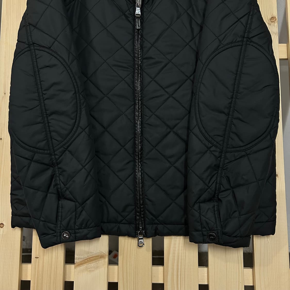 (L) 폴로 골프 퀼팅 자켓 블랙 상품이미지3