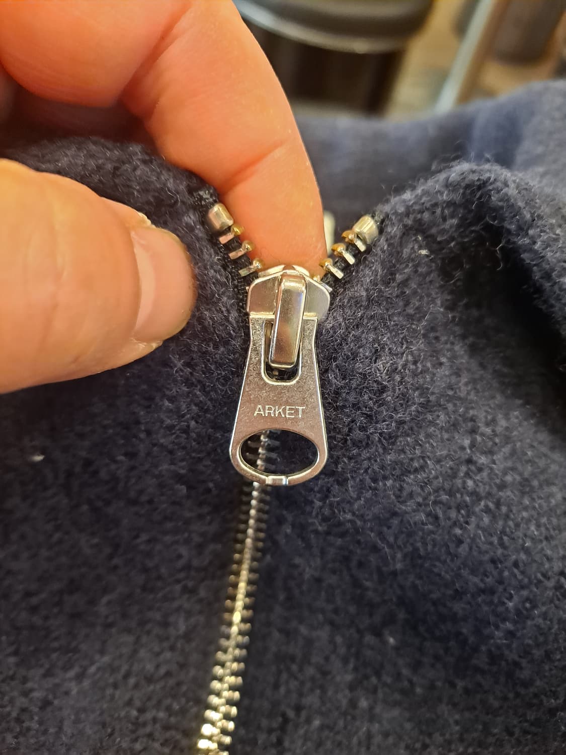 Arket 하프집업 니트 S사이즈 상품이미지7