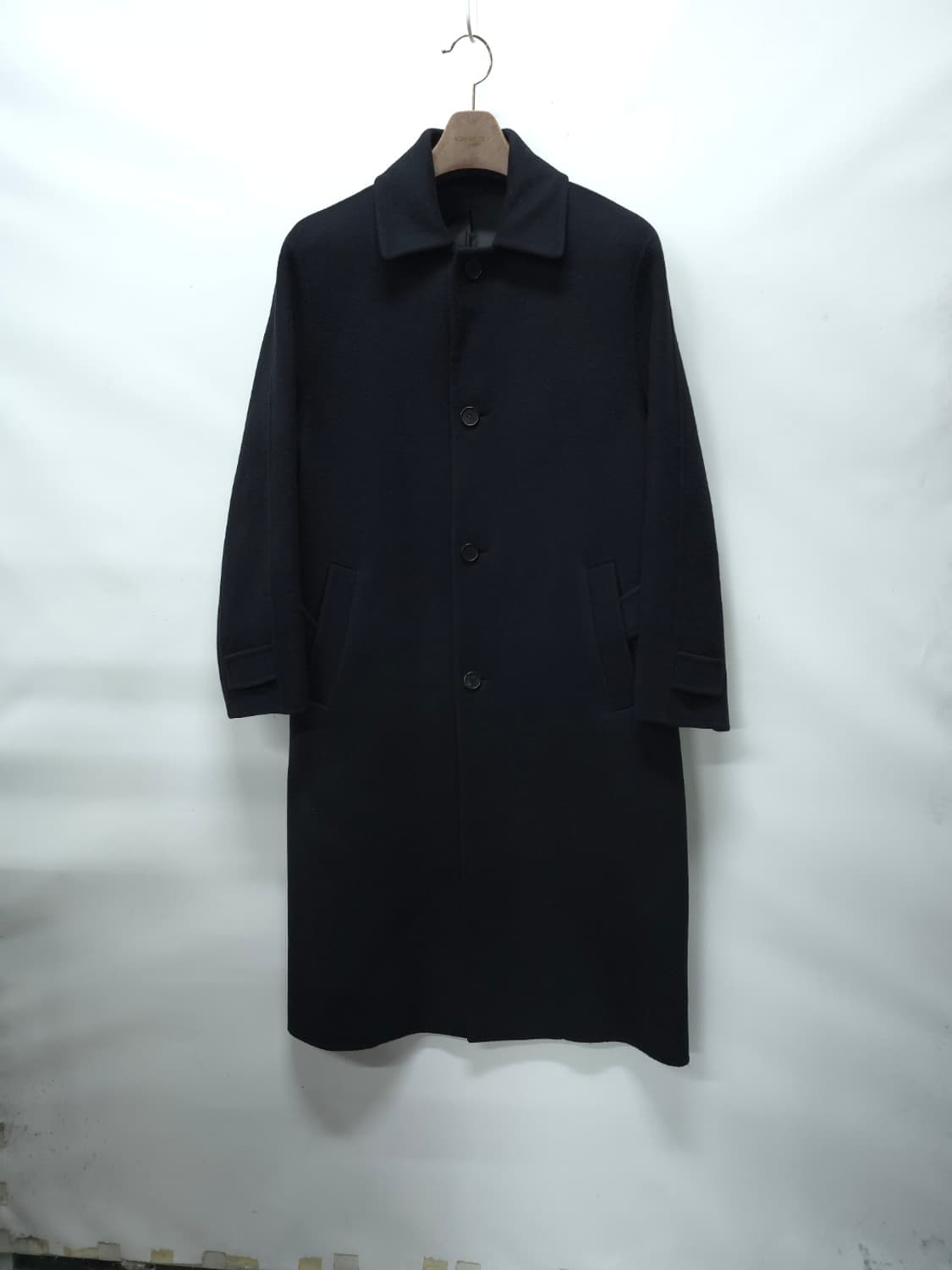 클럽모나코 남성 울 캐시미어 싱글 롱 코트 상품이미지1