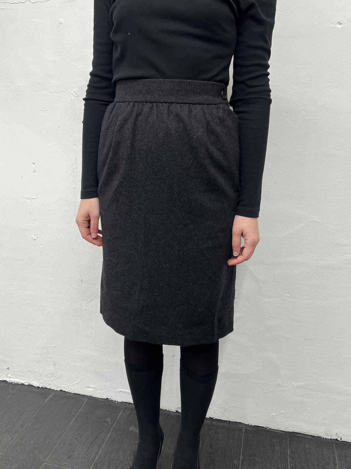 입생로랑 울 스커트 상품이미지1