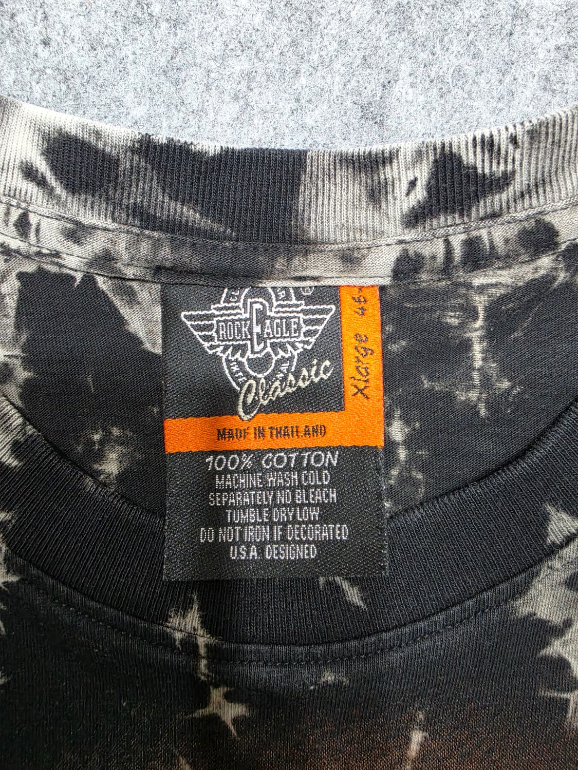 Rock Eagle 락이글 타이다이 타이거 프린팅 반팔티 XL 상품이미지4