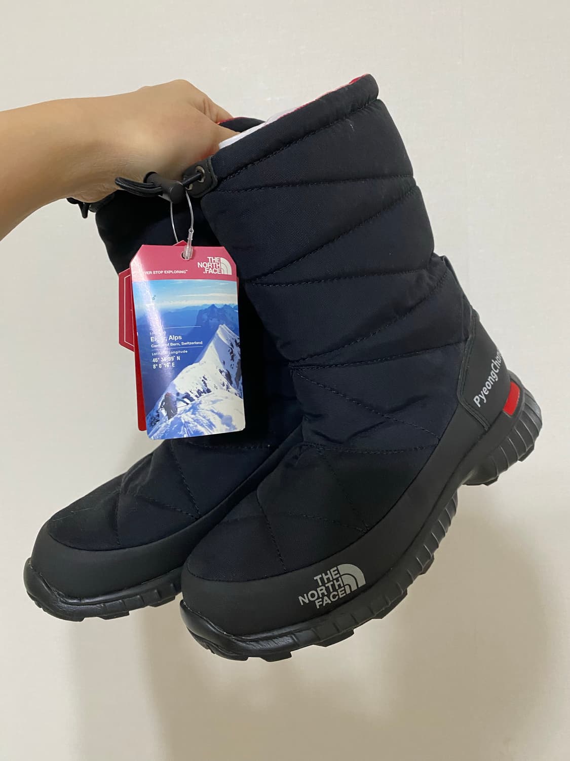 노스페이스 평창올림픽2018 방한용 부츠 220 새상품 상품이미지1