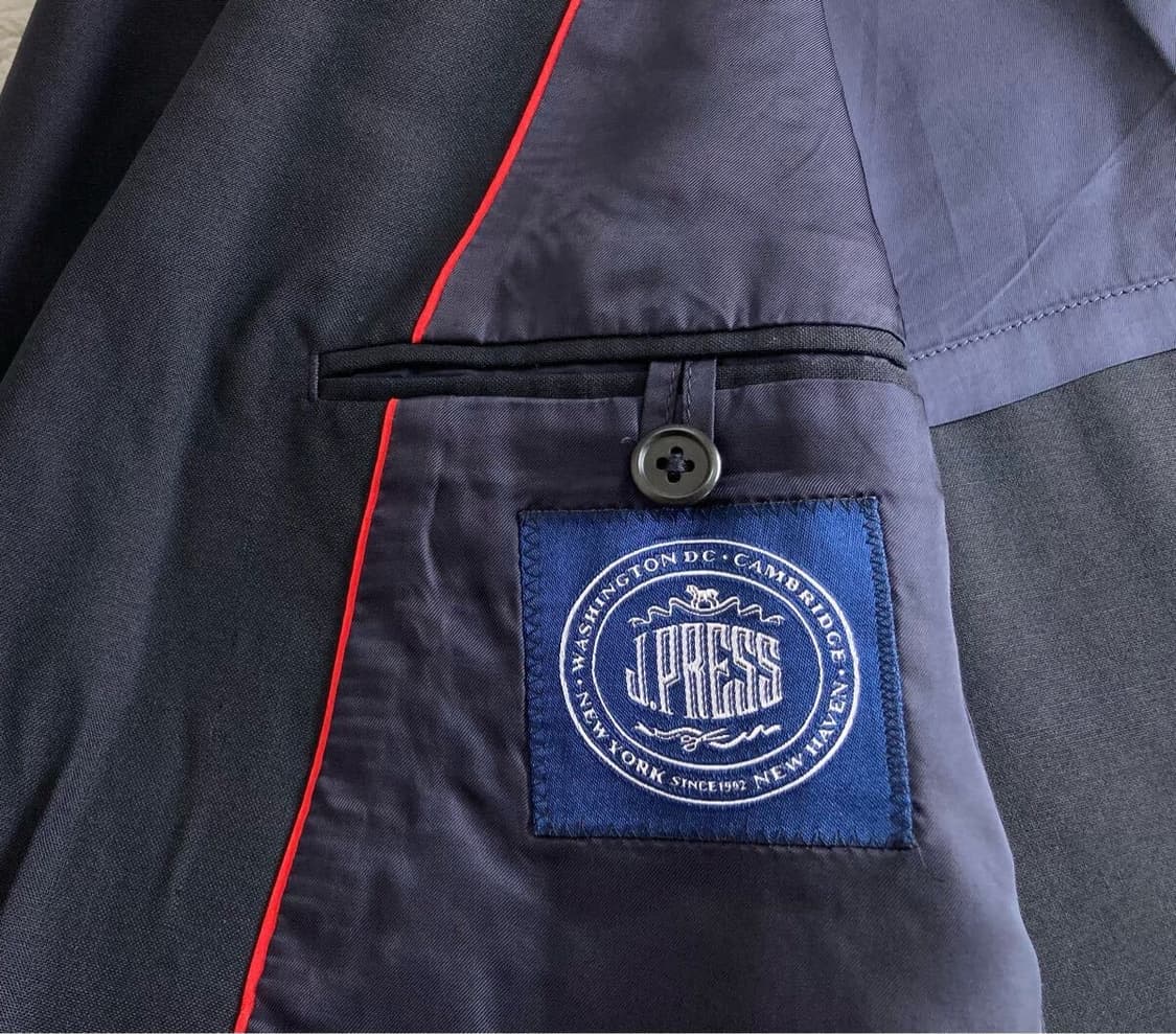 제이프레스 네이비 금장 블레이저 상품이미지8