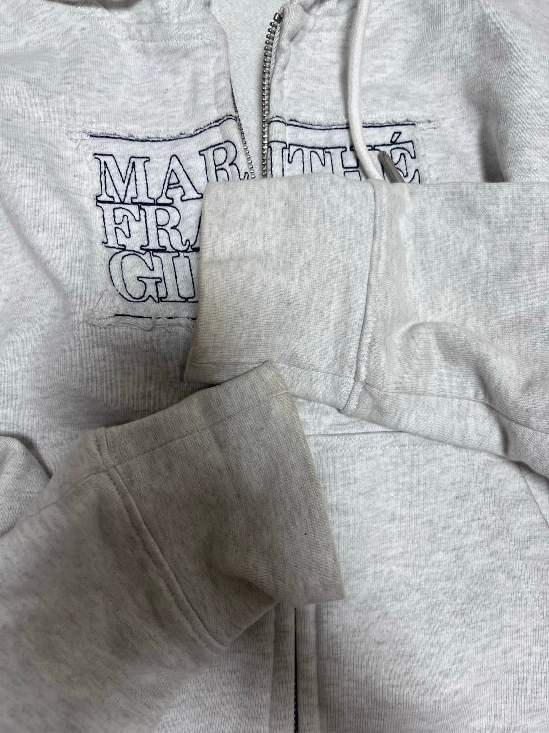 마라떼 크롭 후드 상품이미지4