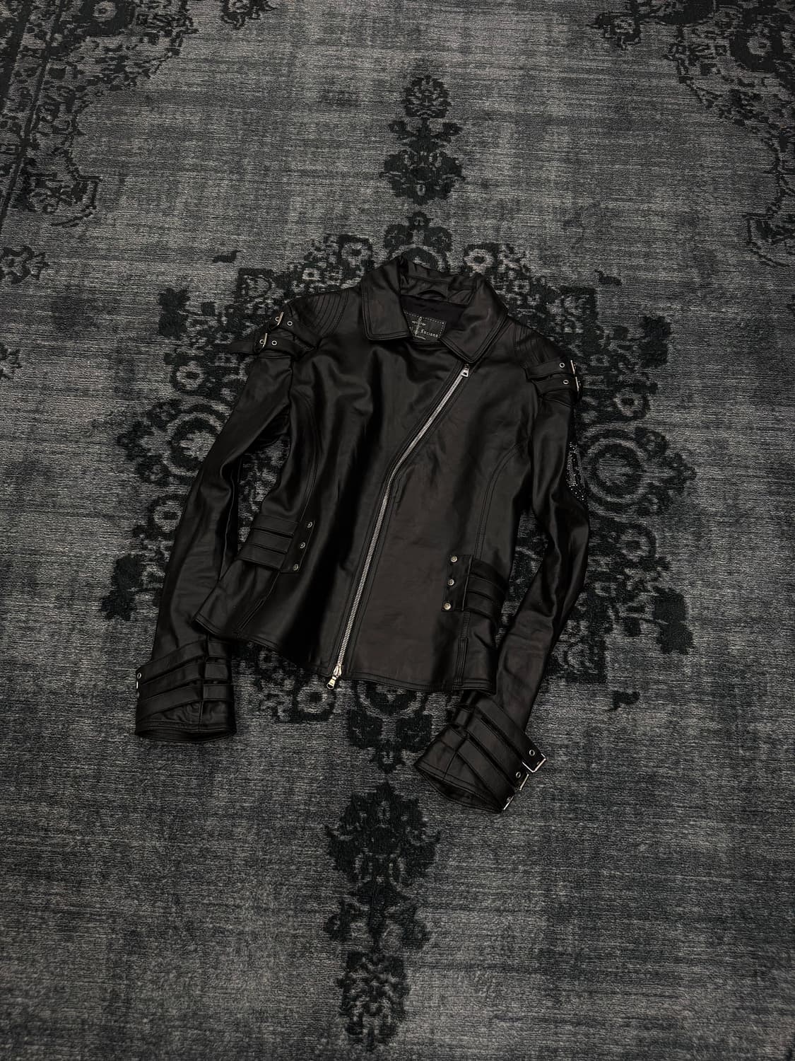 Manuel luciano asymmetry bondage leather 상품이미지1