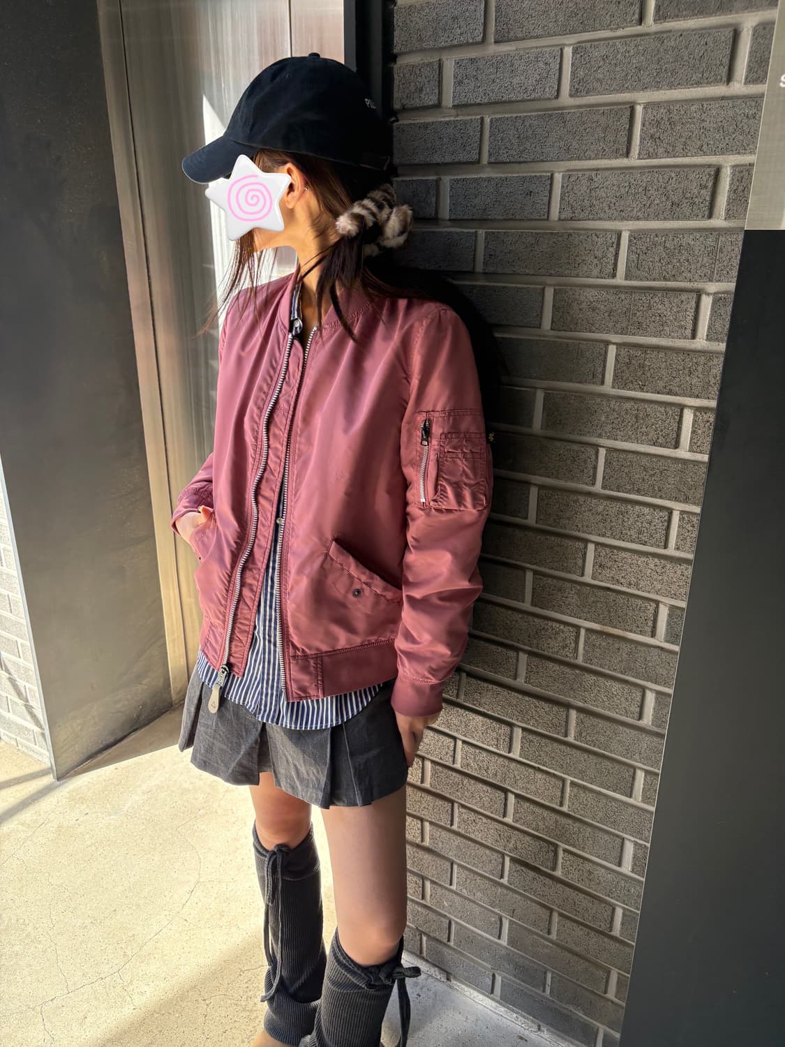 알파인더스트리 핑크 블루종 상품이미지4