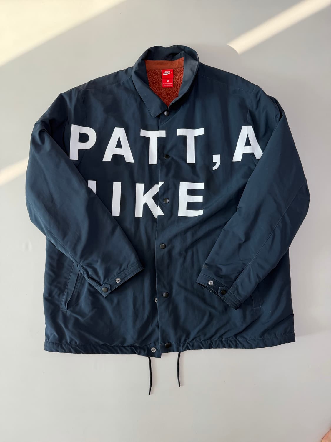 나이키 x 파타 코치자켓 다크옵시디언 XL 상품이미지1