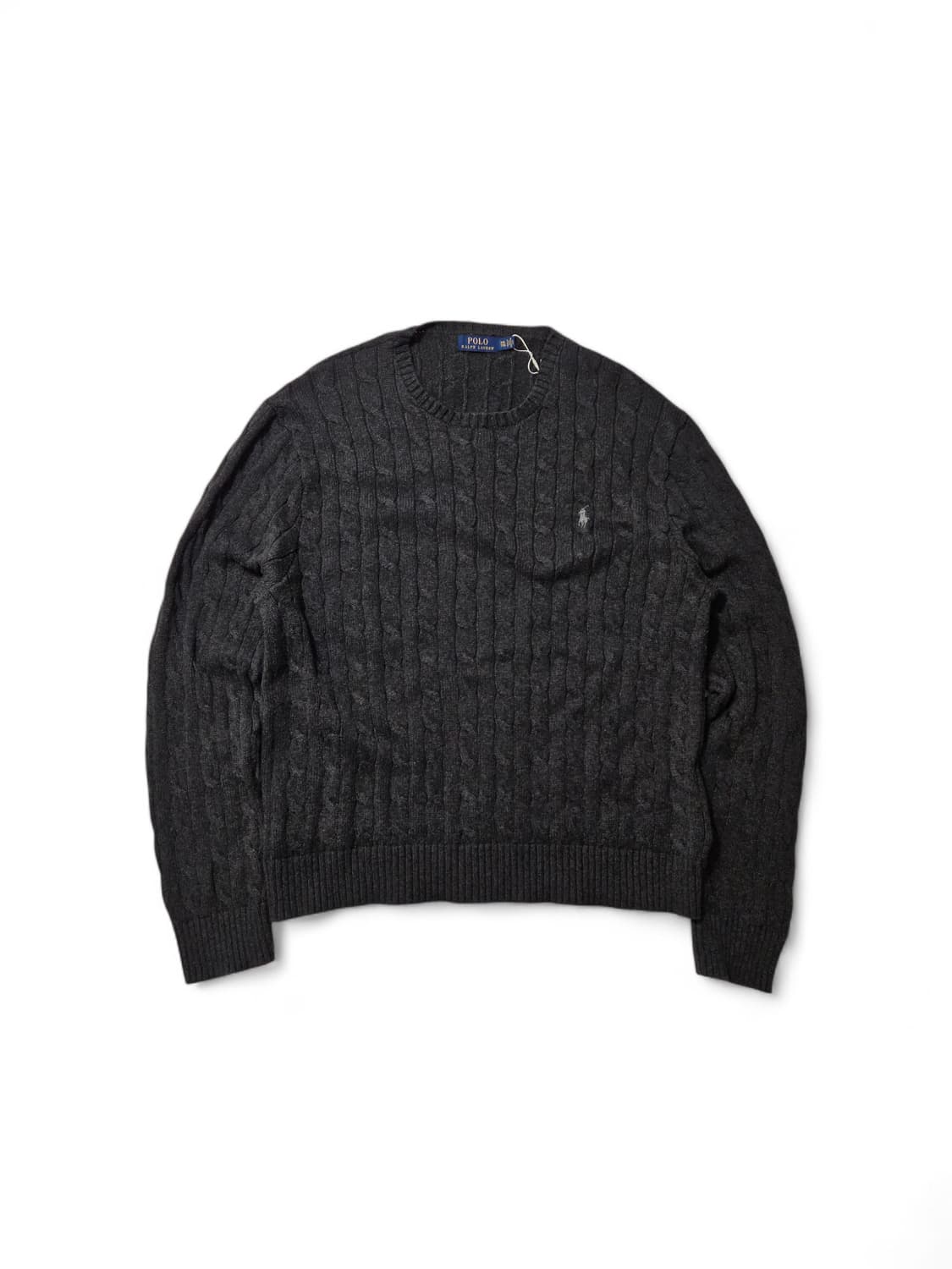 폴로 랄프로렌 케이블 니트 꽈배기 니트 XXL 상품이미지1