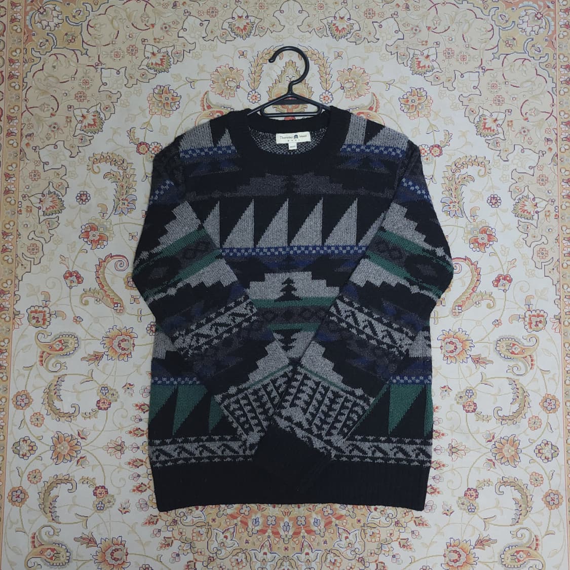 써스데이아일랜드 울&알파카 혼방 노르딕 니트
S 상품이미지1