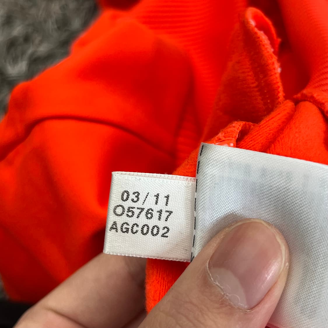 아디다스 파이어버드 오렌지 트랙탑 (S) 상품이미지6