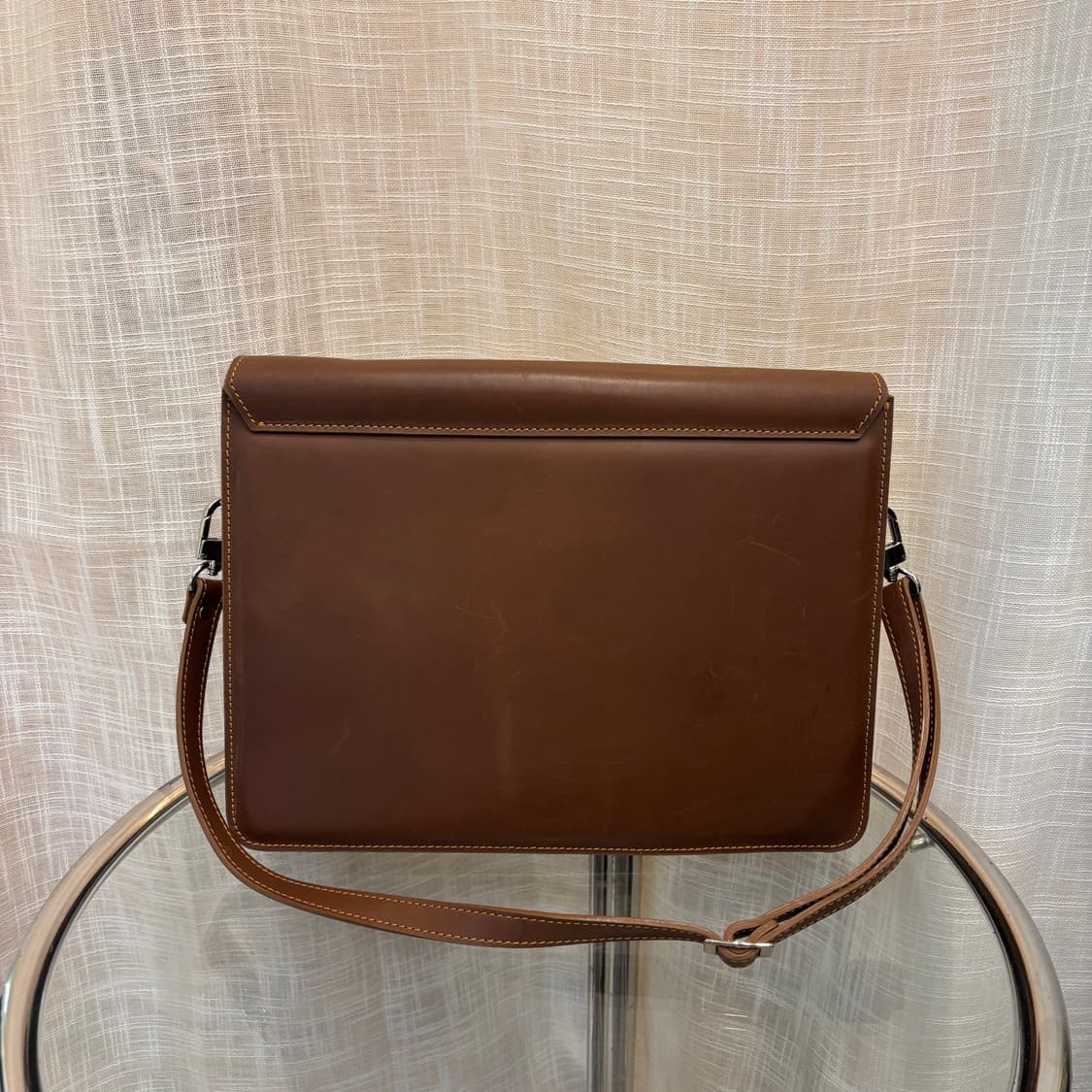  Ikju 익주 핸드메이드 가죽 브리프케이스 숄더백 상품이미지5