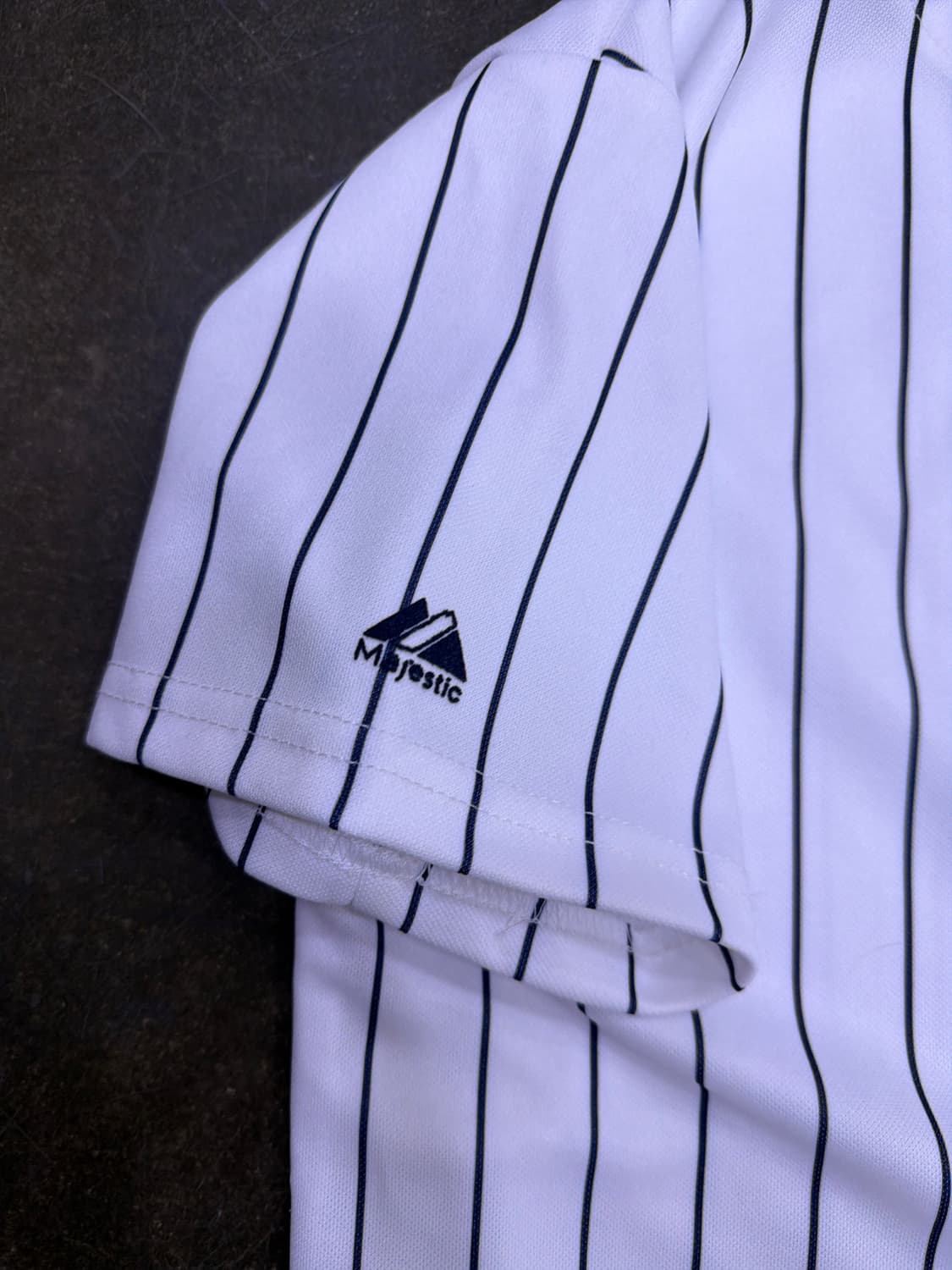 마제스틱 MLB 뉴욕양키스 핀스트라이프 데릭 지터 홈 져지 유니폼 XL 상품이미지6