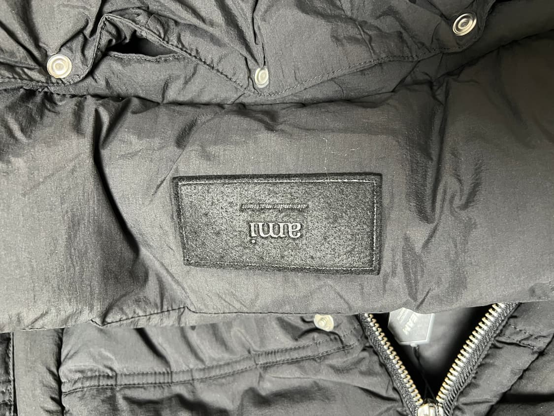 (새제품) 아미 패딩 배스트 L 블랙 상품이미지4