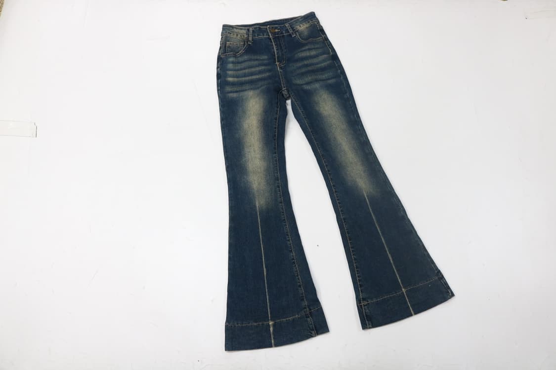 Sanye 빈티지 워싱  부츠컷 데님 팬츠 상품이미지2