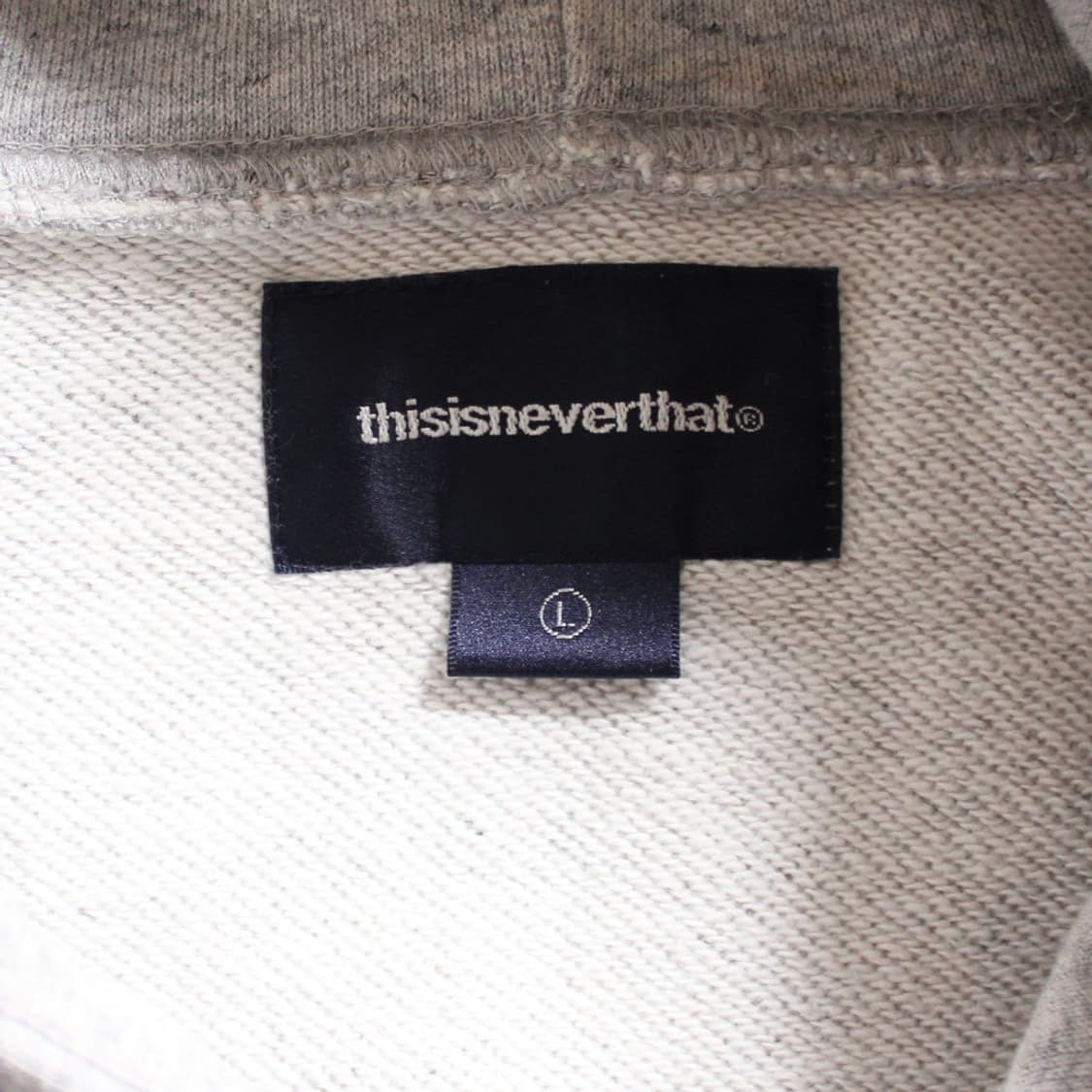 thisisneverthat® 디네뎃 그레이 후드티 상품이미지4