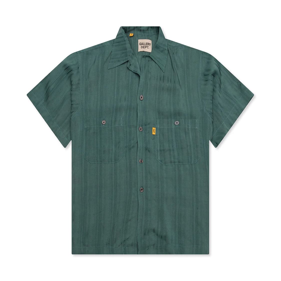[XL] 갤러리디파트먼트 갤러리뎁 메카닉 셔츠 그린 반팔셔츠 상품이미지1