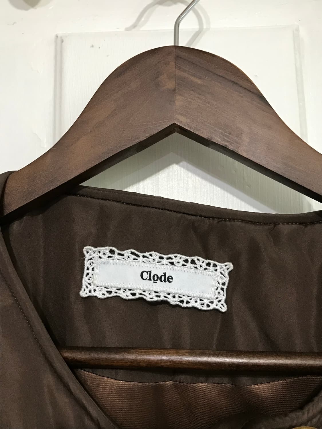 clode 브라운 퍼프 빈티지 패딩 상품이미지5