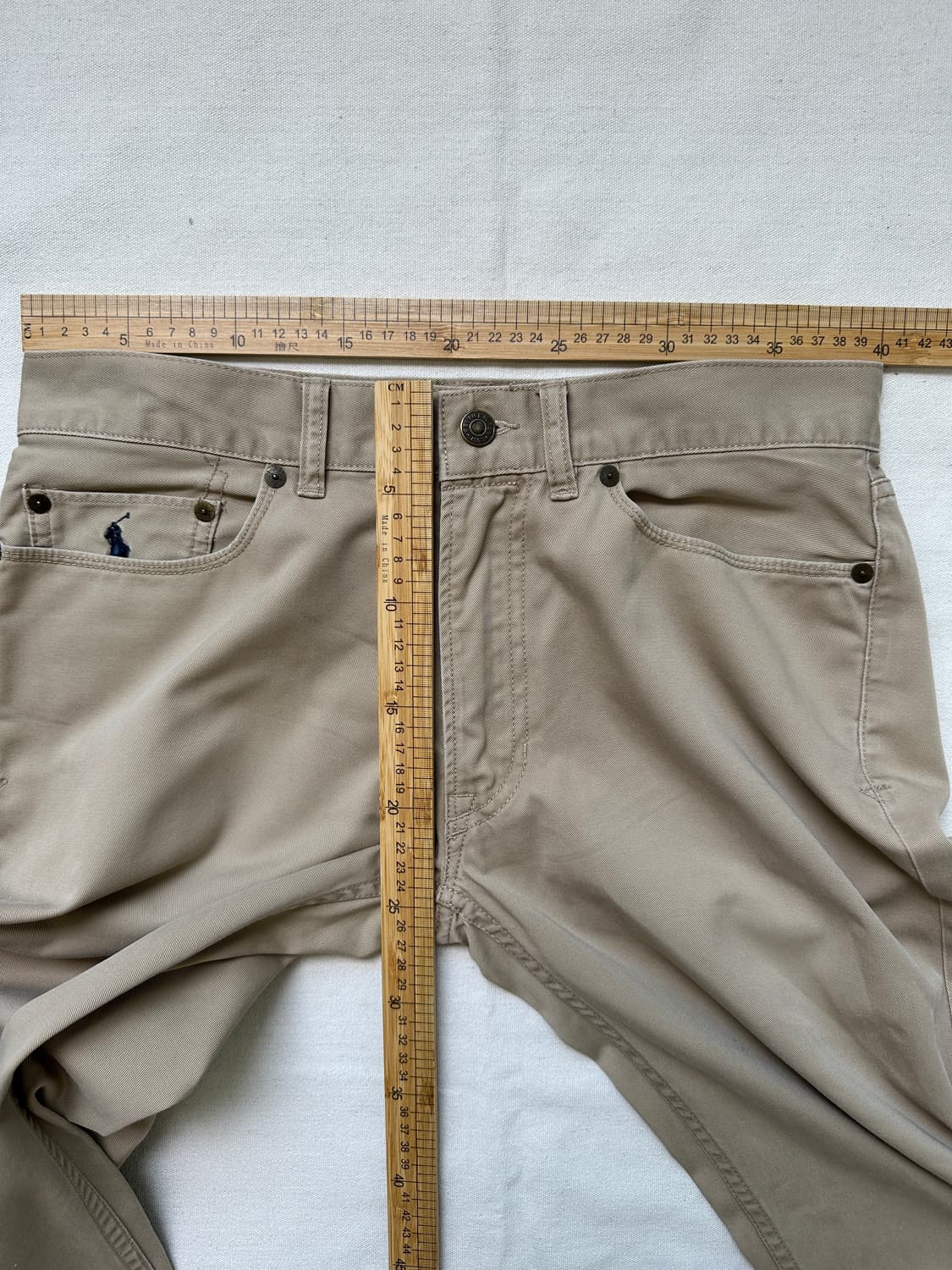 폴로 랄프로렌 덩가리 베이지 치노 팬츠 31x30 상품이미지9