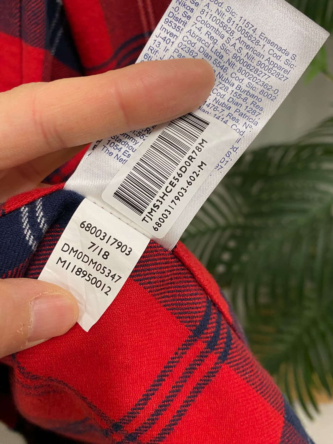 타미진스 체크셔츠 상품이미지6