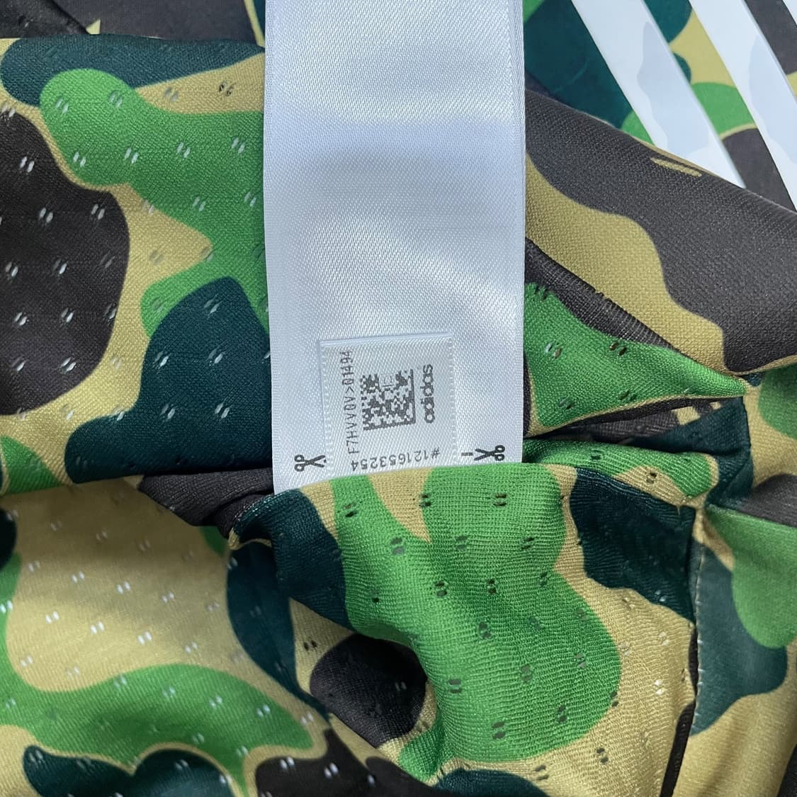 베이프 Bape x 아디다스 abc카모 샤크 져지 후드 집업 상품이미지8
