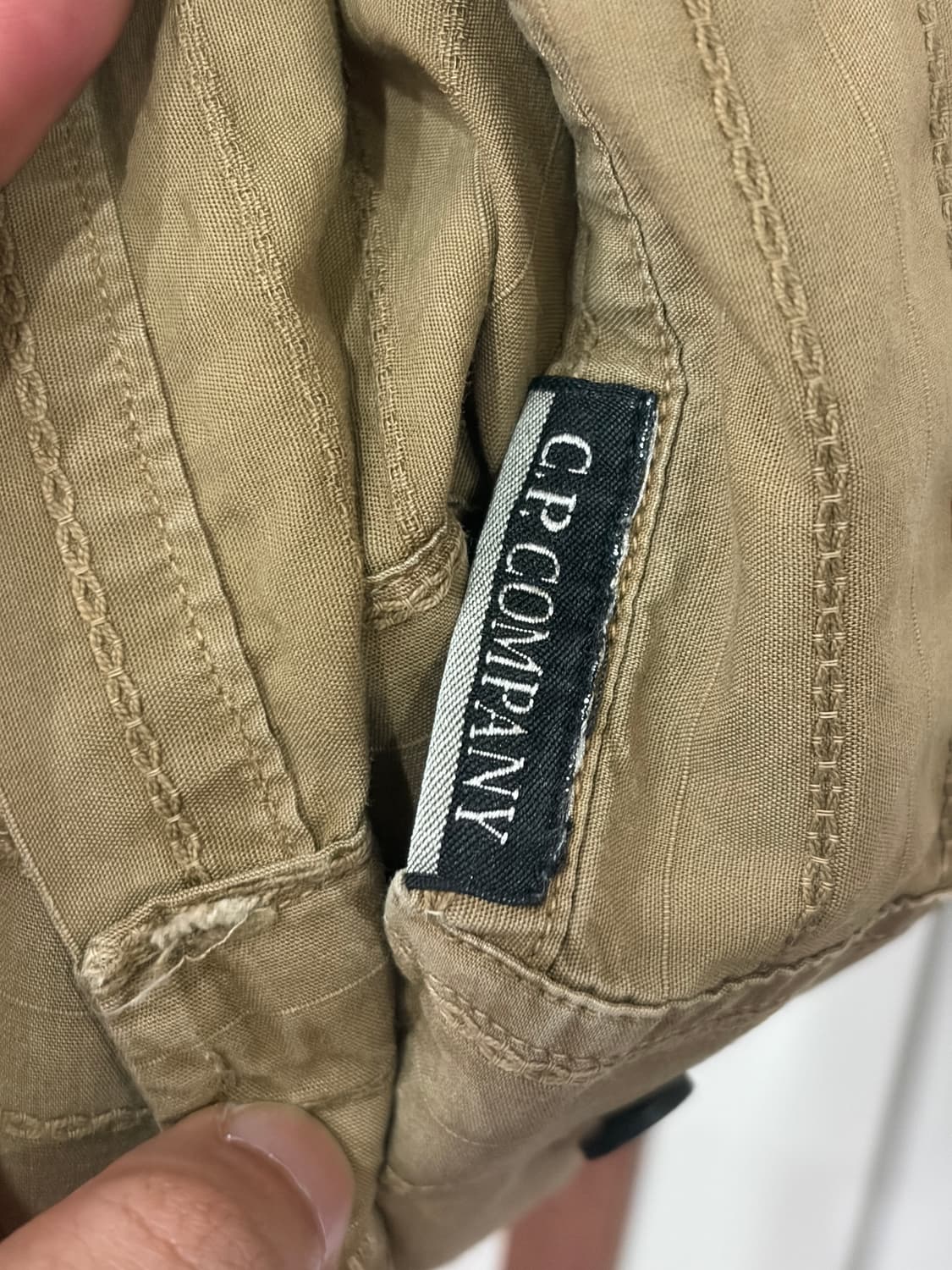 J133 90-00s CP Company 패턴 긴팔 셔츠 상품이미지3