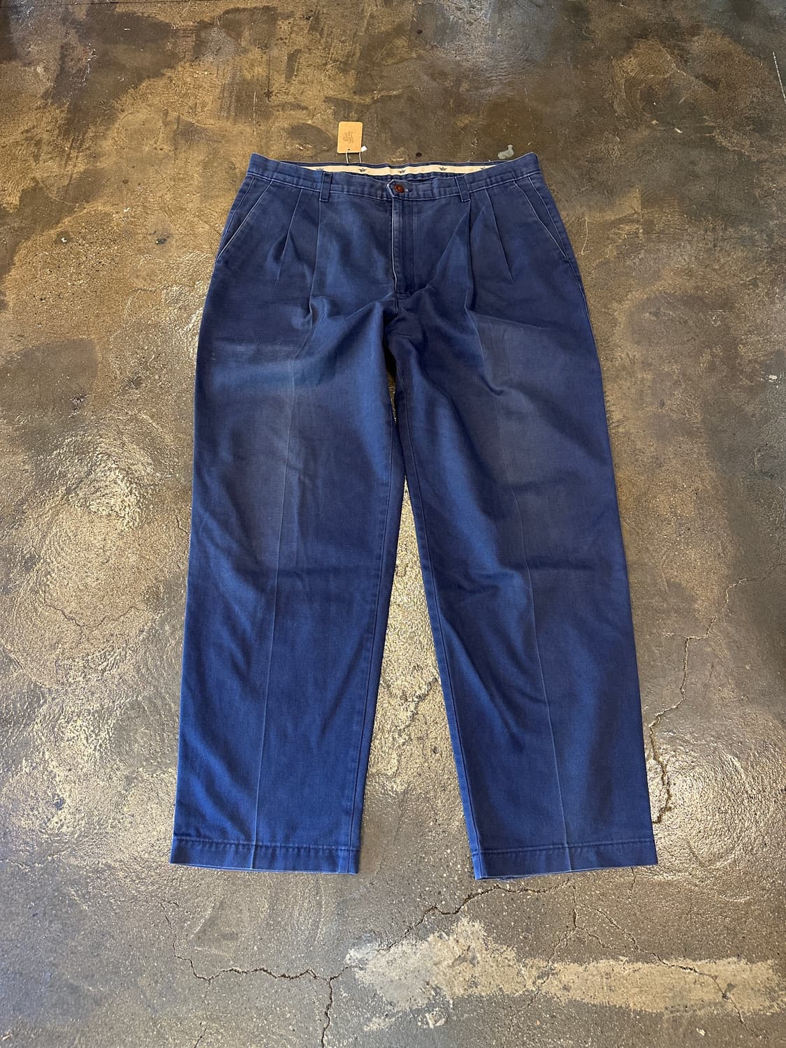 90s Levis NAVY made in USA 코튼팬츠 38x30 상품이미지1