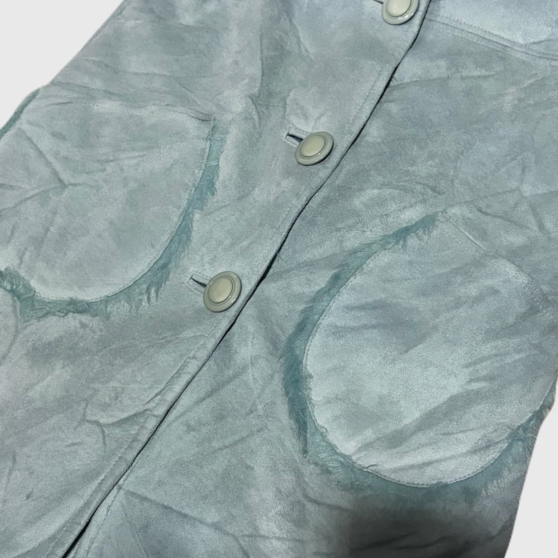 민트 퍼 롱코트 상품이미지4