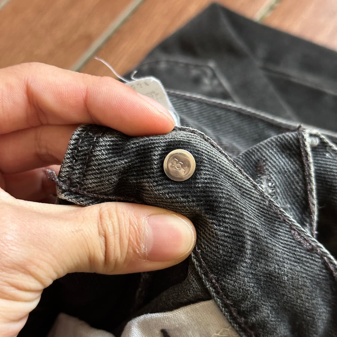 00‘s Levi’s 550 made in usa denim 상품이미지6