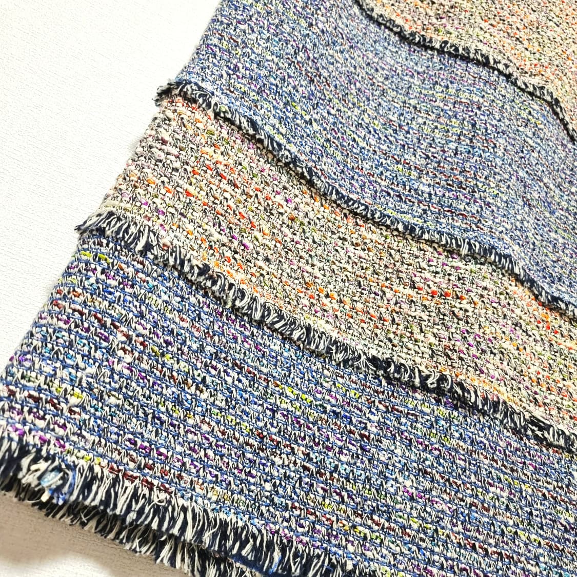 랑방컬렉션 트위드 프린지 스커트 치마 (26인치) 상태최상 상품이미지1