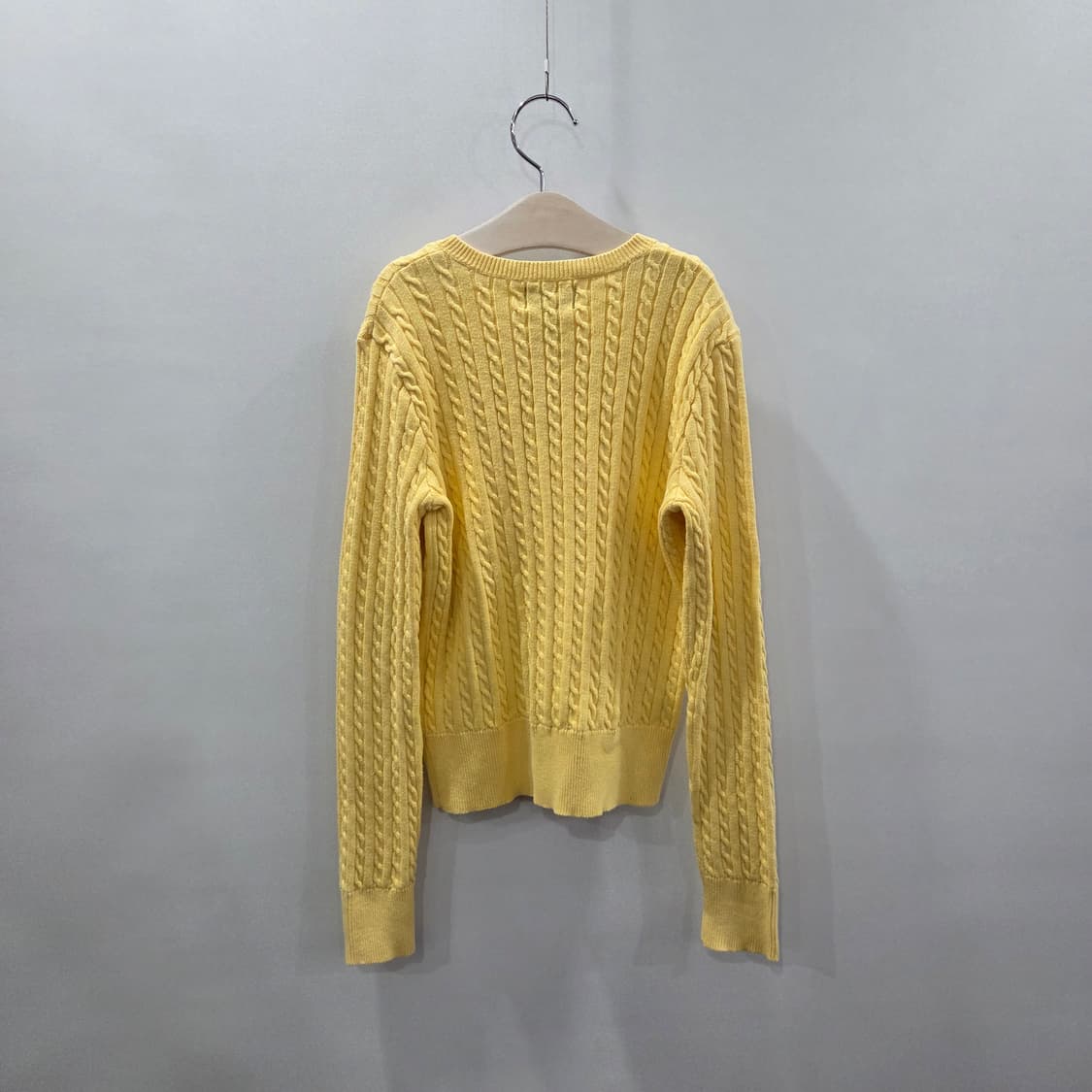 폴로랄프로렌 여아 케이블 니트 가디건 옐로우 M/8/10  상품이미지7