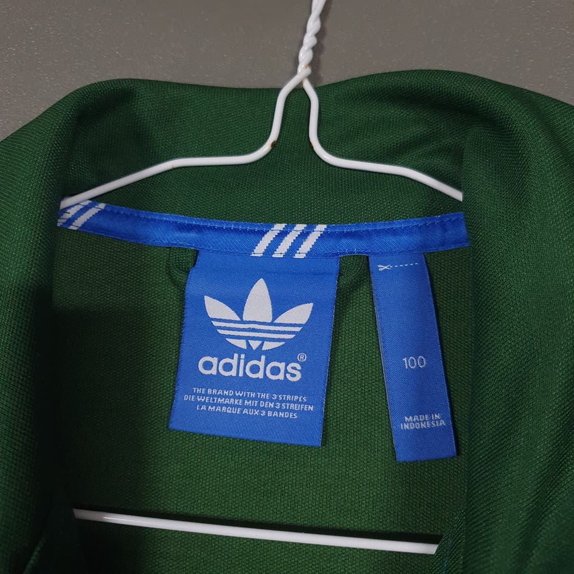 100) 아디다스 대장급 유로파 파이어버드 딥그린 트랙탑 져지 자켓 상품이미지6