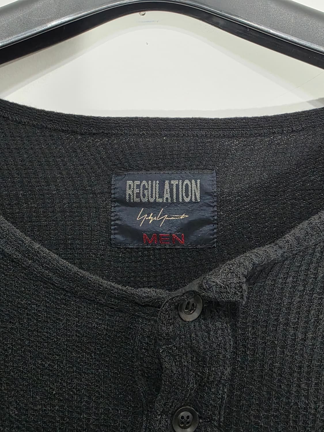 Yohji yamamoto REGULATION wafle sleeve T 상품이미지5