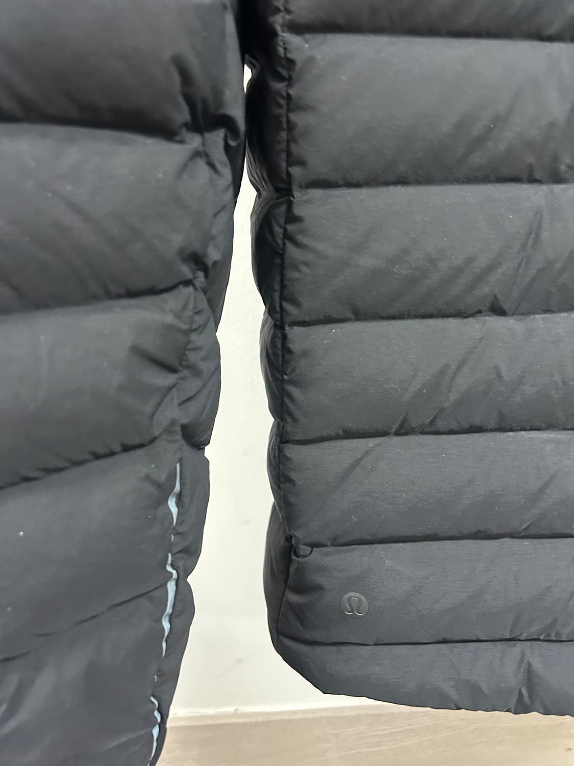 룰루레몬 블랙 남성 구스다운 경량 패딩 L 상품이미지3