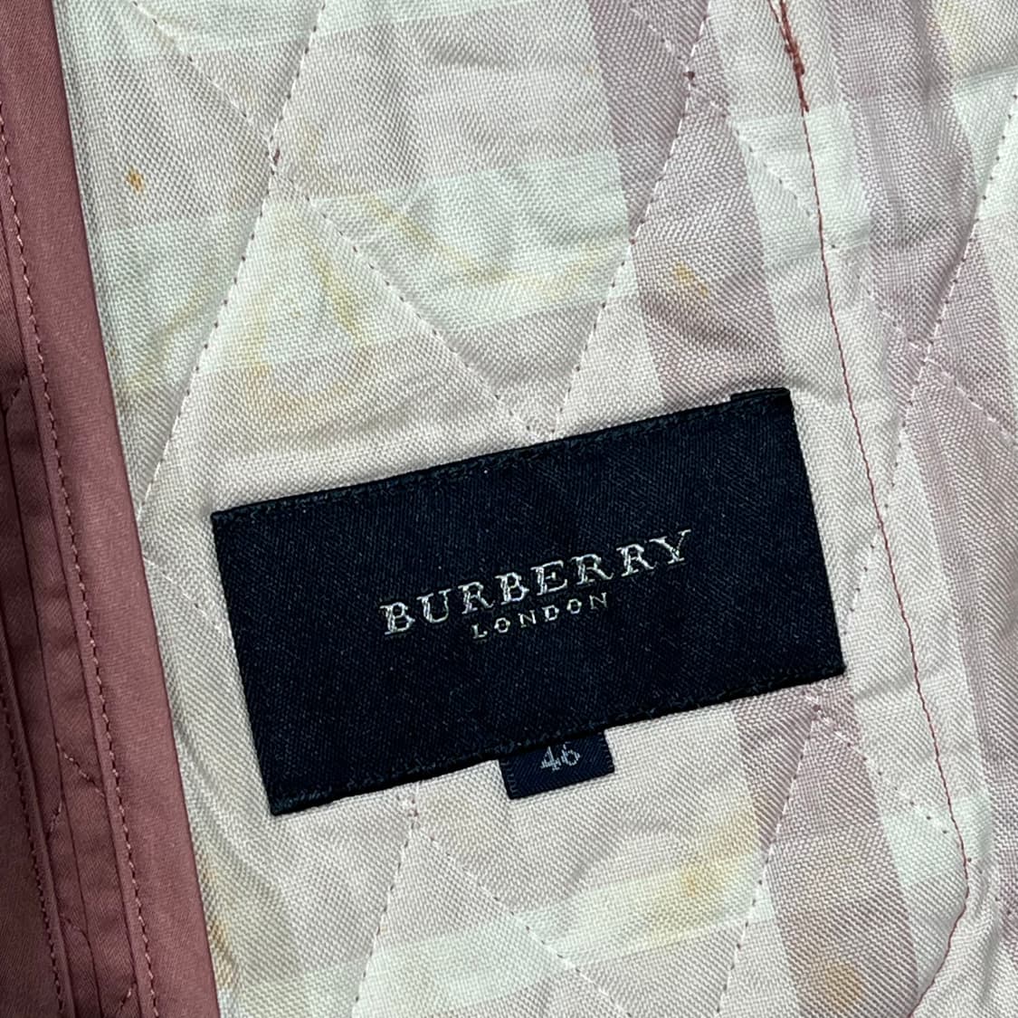 버버리 워크 퀄팅자켓 s10200 상품이미지6