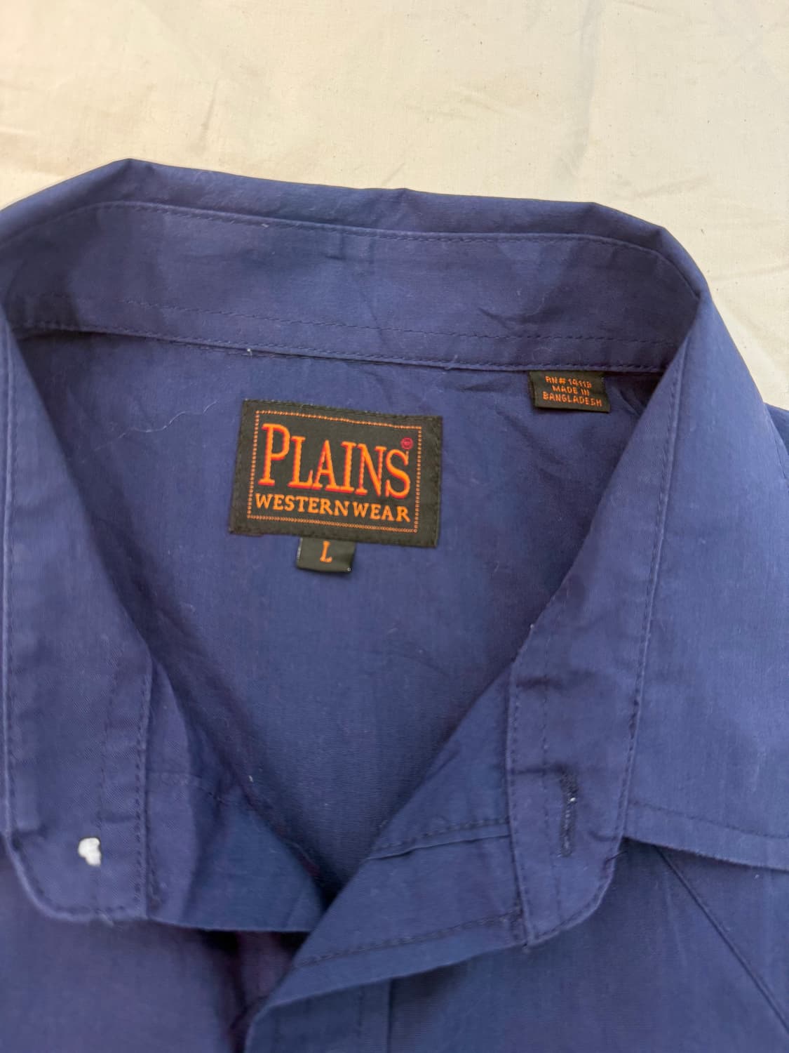 Plains 스냅버튼 투포켓 반팔 웨스턴 셔츠 상품이미지3